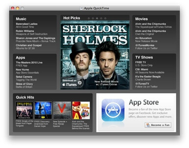 Apple обновляет QuickTime до версии 7.6.6. Apple обновляет QuickTime до версии 7.6.6. Фото.