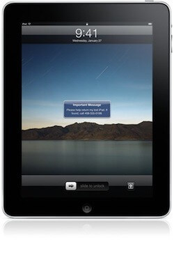 В MobileMe появилась функция Find My iPad. В MobileMe появилась функция Find My iPad. Фото.