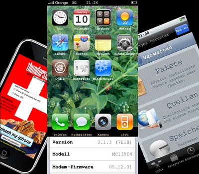 Анлок для iPhone OS 3.1.3 появится 23 апреля. Анлок для iPhone OS 3.1.3 появится 23 апреля. Фото.