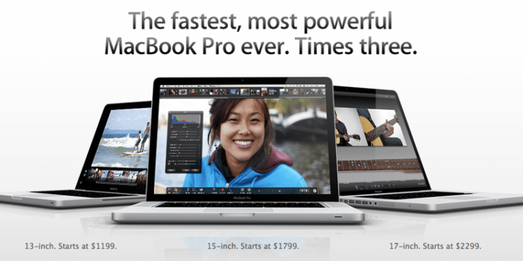 Apple представила новую линейку MacBook Pro