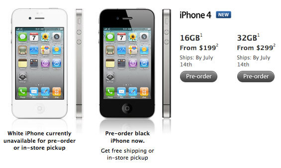 Сроки доставки iPhone 4 переносятся на 14 июля. Сроки доставки iPhone 4 переносятся на 14 июля. Фото.