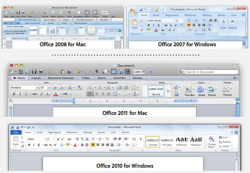 Microsoft Office for Mac 2011 будет только 32-битным. Microsoft Office for Mac 2011 будет только 32-битным. Фото.