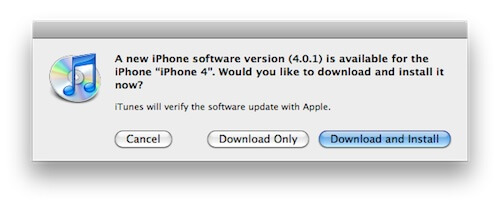 iOS 4.0.1 и iOS 3.2.1 — теперь официально. iOS 4.0.1 и iOS 3.2.1 — теперь официально. Фото.