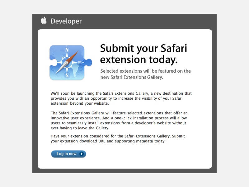 Apple создает галерею дополнений для Safari. Apple создает галерею дополнений для Safari. Фото.