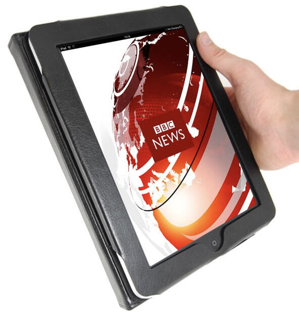 Новый чехол превращает iPad в ноутбук. Новый чехол превращает iPad в ноутбук. Фото.