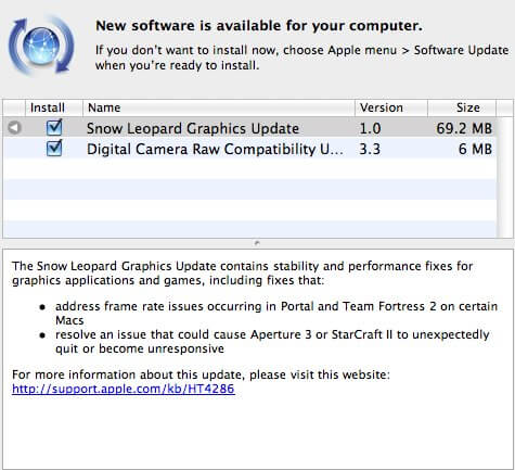 Apple представляет геймерский патч для Mac OS X 10.6. Apple представляет геймерский патч для Mac OS X 10.6. Фото.
