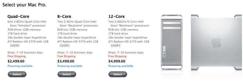 Apple принимает заказы на новый 12-ядерный Mac Pro. Apple принимает заказы на новый 12-ядерный Mac Pro. Фото.