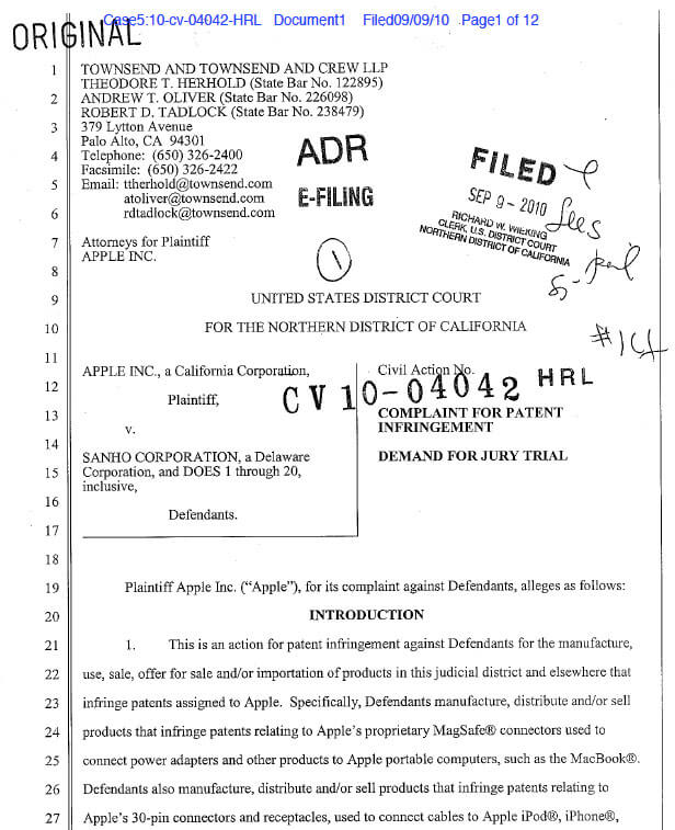 Apple подает в суд на производителя аксессуаров. Apple подает в суд на производителя аксессуаров. Фото.