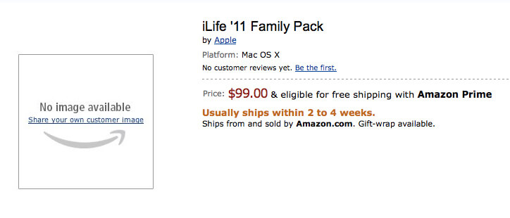 Новые версии iLife и Parallels готовятся к продаже