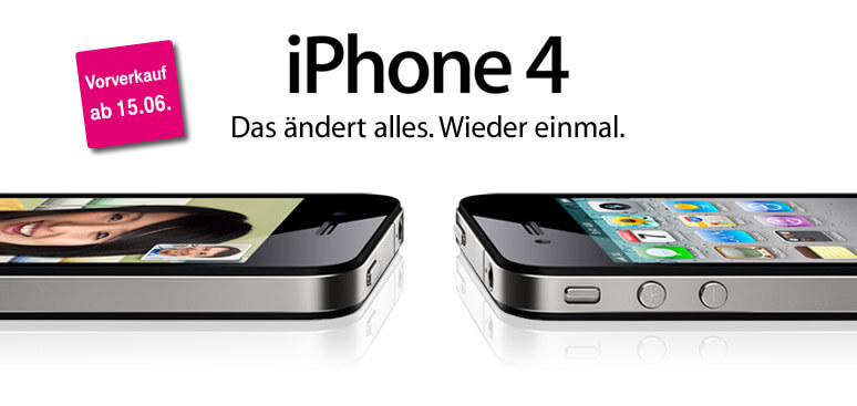 Deutsche Telekom лишается экслюзивных прав на дистрибуцию iPhone 4 в Германии? Deutsche Telekom лишается экслюзивных прав на дистрибуцию iPhone 4 в Германии? Фото.