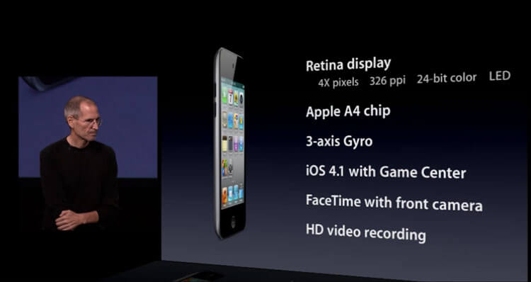 Подробное описание нового iPod touch. Подробное описание нового iPod touch. Фото.