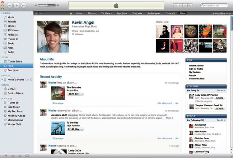 Apple официально представляет iTunes 10