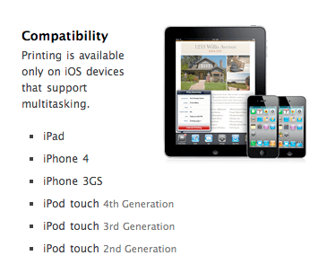 iPod Touch 2G не будет поддерживать AirPrint. iPod Touch 2G не будет поддерживать AirPrint. Фото.