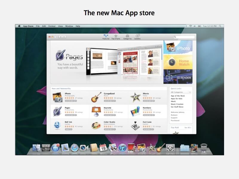 Первый взгляд на Mac OS X 10.7 Lion. Первый взгляд на Mac OS X 10.7 Lion. Фото.