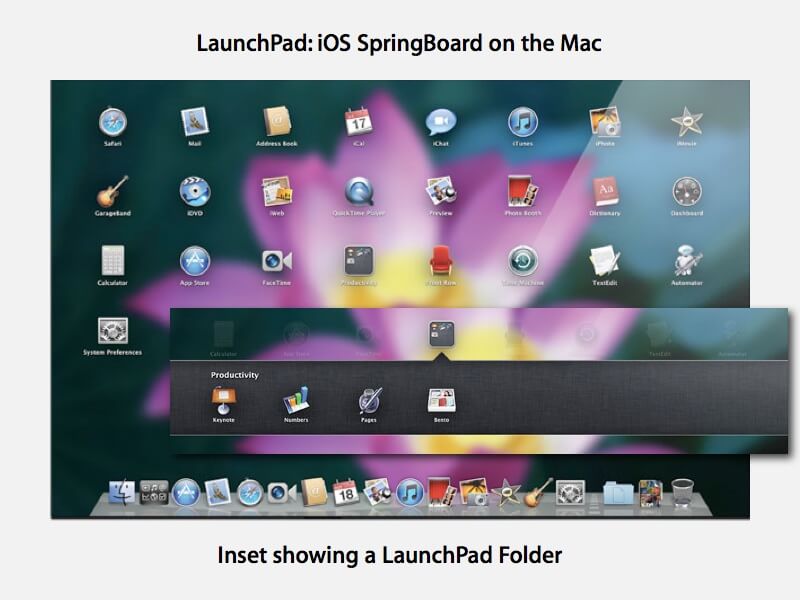 Первый взгляд на Mac OS X 10.7 Lion. Первый взгляд на Mac OS X 10.7 Lion. Фото.