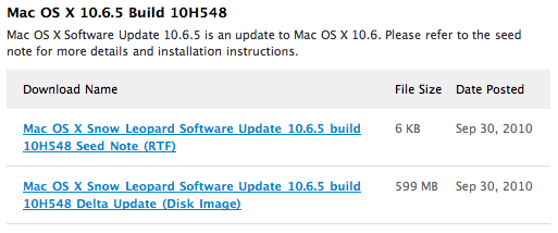 Mac OS X 10.6.5 доступна для разработчиков. Mac OS X 10.6.5 доступна для разработчиков. Фото.