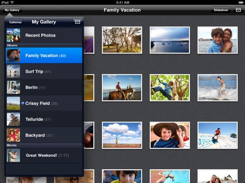 MobileMe Gallery теперь совместима с iPad. MobileMe Gallery теперь совместима с iPad. Фото.