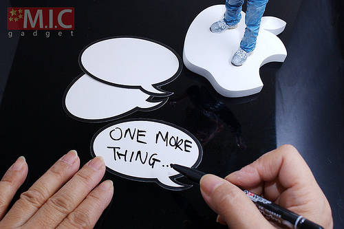 One more thing
