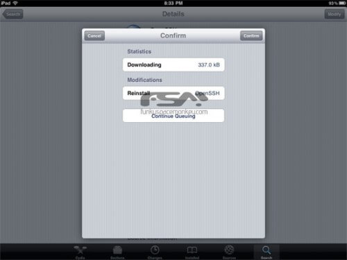 Скриншоты Cydia iOS 4.2 Скриншоты Cydia iOS 4.2