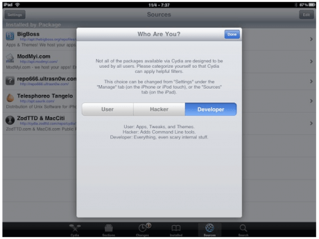 Cydia 4.2 Cydia 4.2