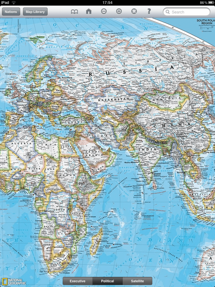 World Atlas HD. World Atlas HD. Фото.