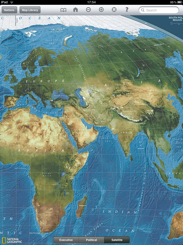 World Atlas HD. Фото.