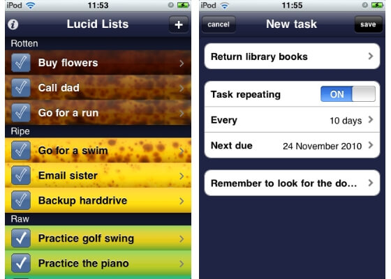 iphonetodolistslucidlists