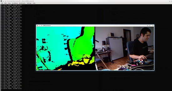 Kinect в действии Kinect в действии