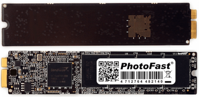 PhotoFast прекращает производство SSD накопителей для MacBook Air. PhotoFast прекращает производство SSD накопителей для MacBook Air. Фото.