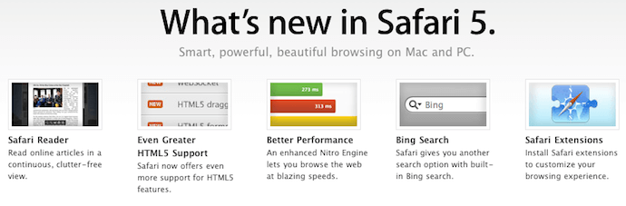 Apple выпустила Safari 5.0.3. Apple выпустила Safari 5.0.3. Фото.