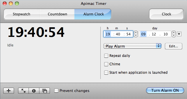 apimac timer full screen hotkey