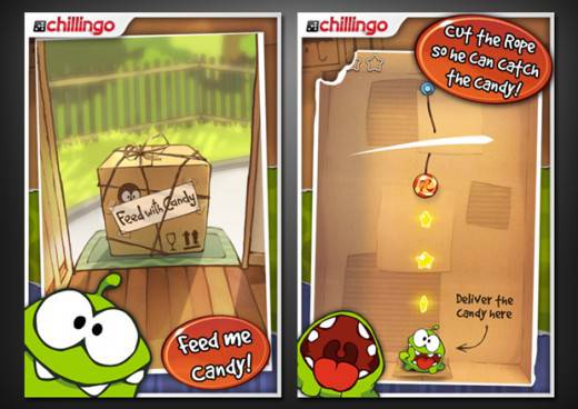Cut the Rope Screen