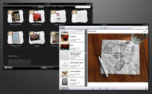 Evernote Screen