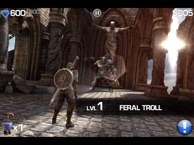 Infinity Blade: Новая эра настала. Infinity Blade: Новая эра настала. Фото.