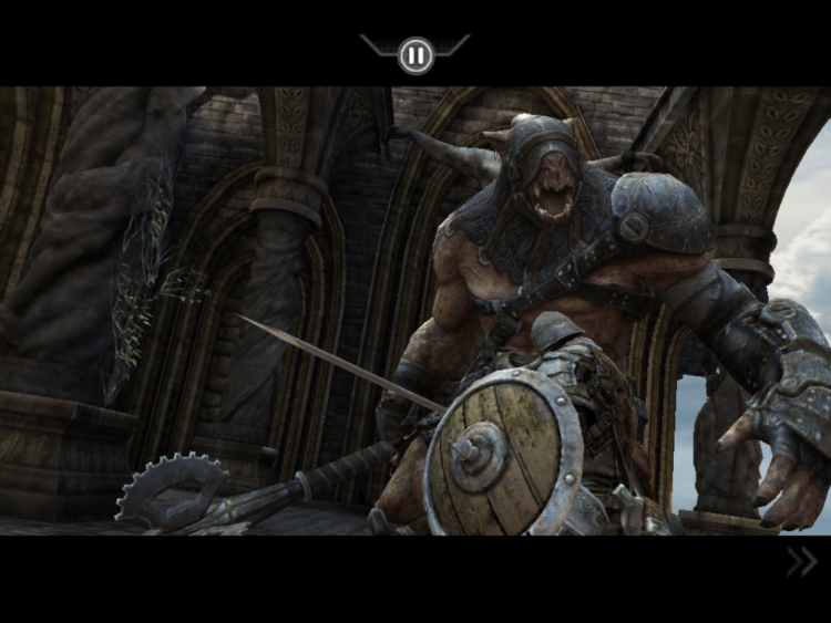 Infinity Blade: Новая эра настала. Infinity Blade: Новая эра настала. Фото.