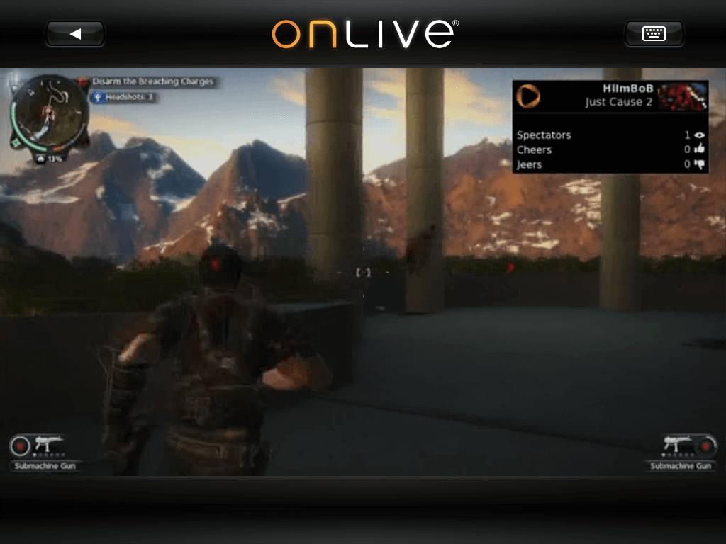 OnLive viewer: разочарование года. OnLive viewer: разочарование года. Фото.