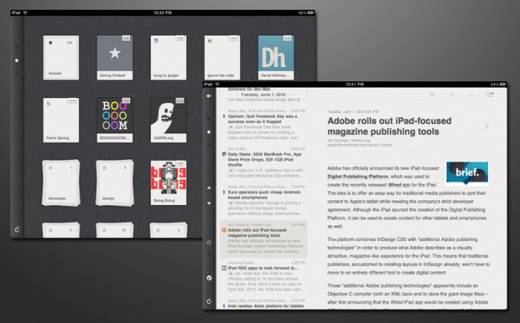 Reeder Screen