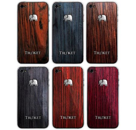 Trunket. Деревянные крышки для iPhone 4. Trunket. Деревянные крышки для iPhone 4. Фото.