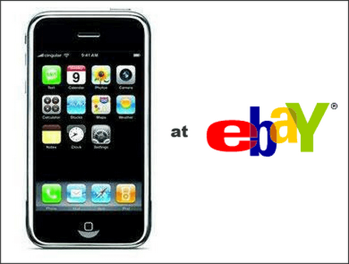 iPhone – самый популярный лот на eBay. iPhone – самый популярный лот на eBay. Фото.