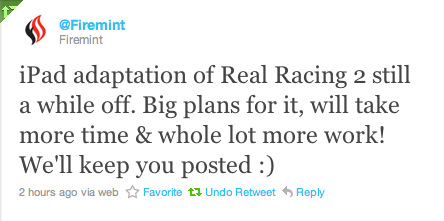 Отличные новости о релизе Real Racing 2. Отличные новости о релизе Real Racing 2. Фото.
