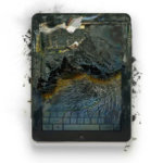 Устройства Apple принесли в жертву искусству. Фото.