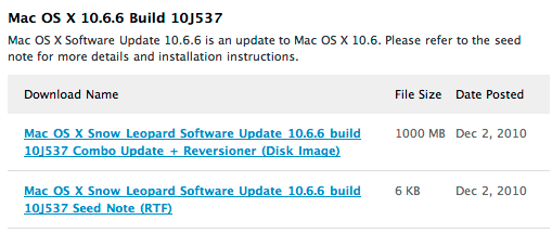 Доступна вторая бета-версия Mac OS X 10.6.6. Доступна вторая бета-версия Mac OS X 10.6.6. Фото.