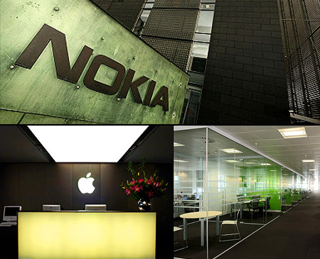 Nokia продолжает судебное наступление на Apple. Nokia продолжает судебное наступление на Apple. Фото.