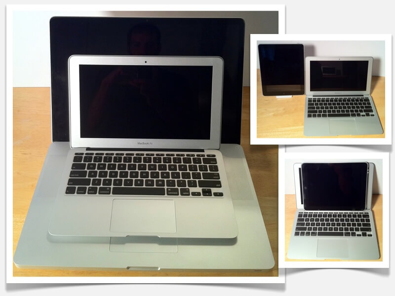 Обзор 11,6 и 13,3-дюймового MacBook Air. MacBook Air против iPad. Обзор 11,6 и 13,3-дюймового MacBook Air. MacBook Air против iPad. Фото.