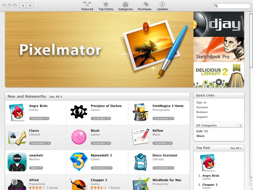 Mac App Store. Первый придирчивый взгляд. Mac App Store. Первый придирчивый взгляд. Фото.
