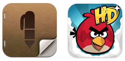 Penultimate vs. Angry Birds HD