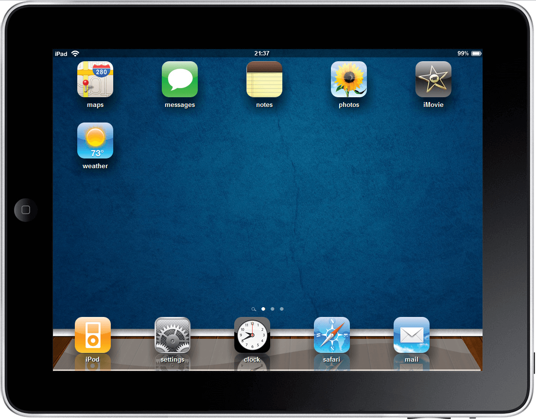 Симулятор iPad. Симулятор iPad. Фото.