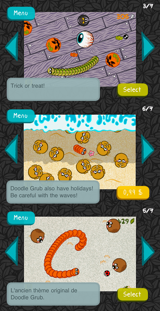 Doodle Grub: «змейка» с новым лицом. Doodle Grub: «змейка» с новым лицом. Фото.