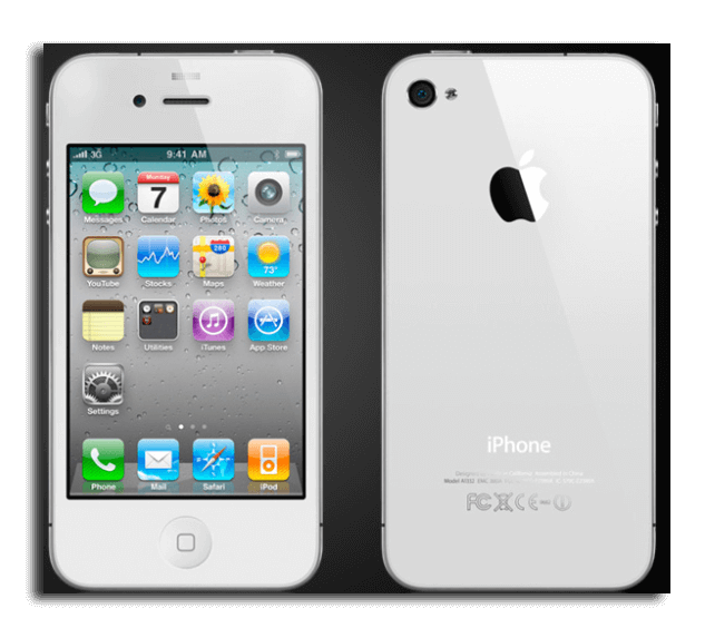 Проблема белого iPhone 4 решена. Проблема белого iPhone 4 решена. Фото.