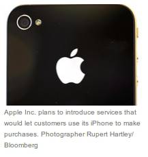 С помощью iPhone можно будет расплачиваться в магазинах С помощью iPhone можно будет расплачиваться в магазинах